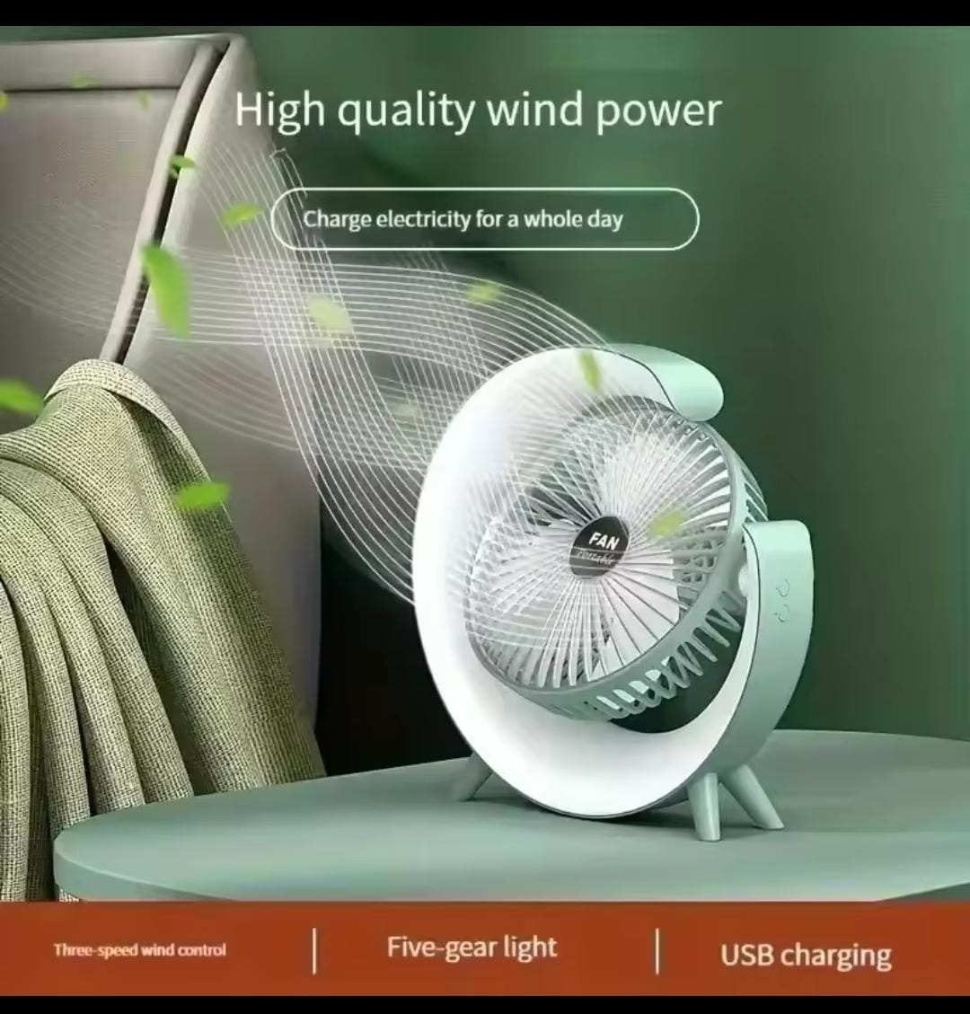 Miniatura 4 de Ventiladorportatil eléctric de escritori